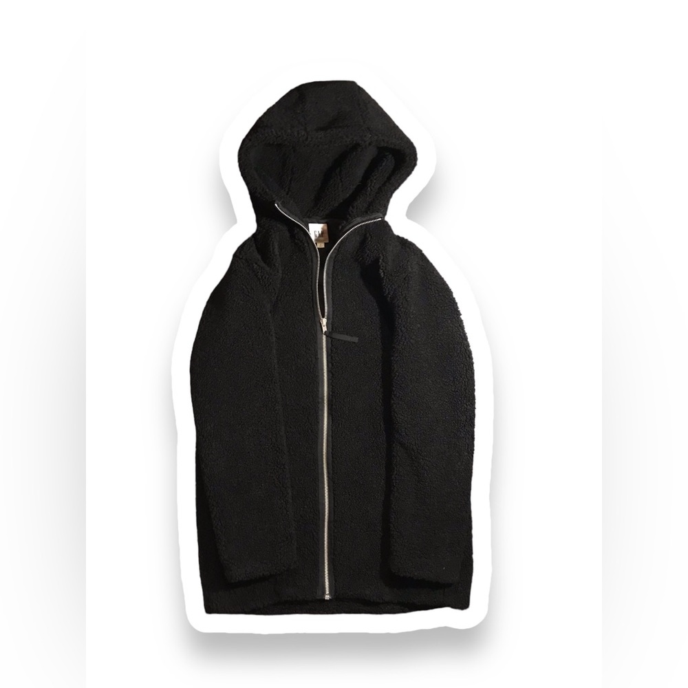 Black Sherpa Coat